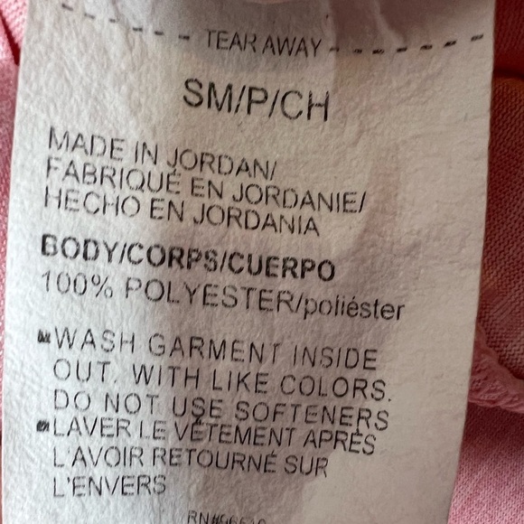 UNDER ARMOUR WOMEN UA VELOCITY WORDMARK HOODIE SHIRT Pink Small 1097 - Picture 3 of 3